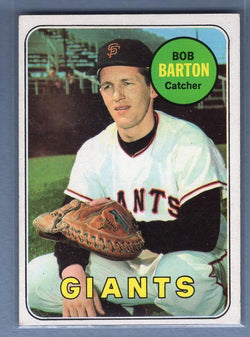 1969 Topps 41 Bob Barton VG-EX SET BREAK