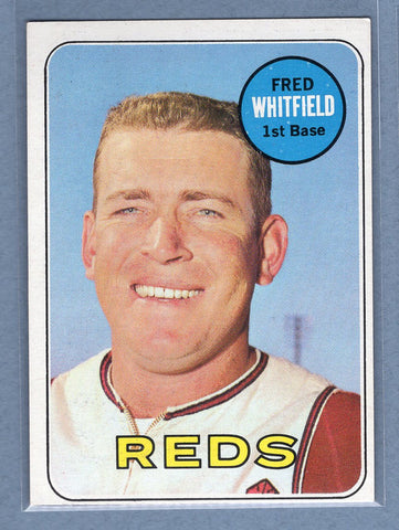 1969 Topps #518 Fred Whitfield EX-MT  GO350