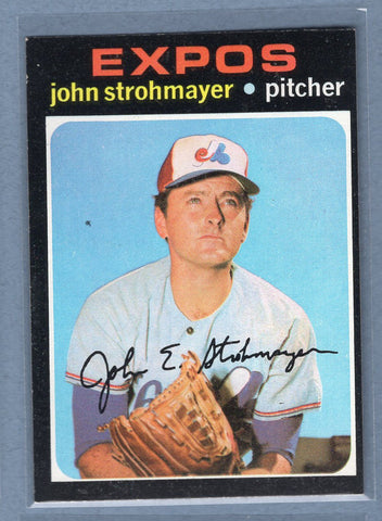 1971 Topps #232 John Strohmayer  (b) EX-MT  GO775