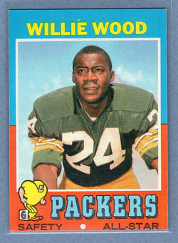 1971 Topps #55 Willie Wood (HOF) EX-MT  GO248