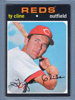 1971 Topps #319 Ty Cline  EX  GO747