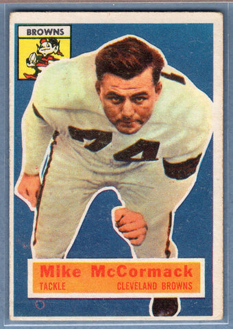 1956 Topps #105 Mike McCormack (HOF) EX  GO120