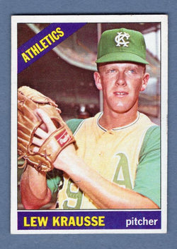 1966 Topps #256 Lew Krausse EX-MT  GO78