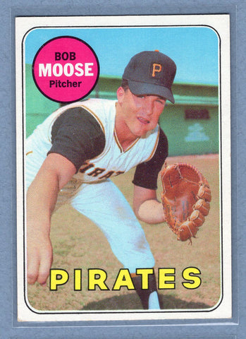 1969 Topps #409 Bob Moose EX-MT  GO477