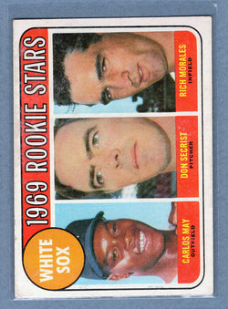 1969 Topps #654 White Sox Rookies  VG-EX  GO501