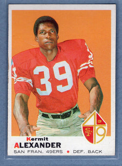 1969 Topps #179 Kermit Alexander (a) VG-EX  GO801