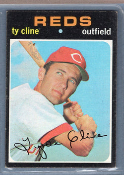 1971 Topps #319 Ty Cline  EX  SB1
