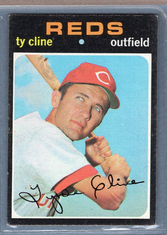 1971 Topps #319 Ty Cline  EX  SB1