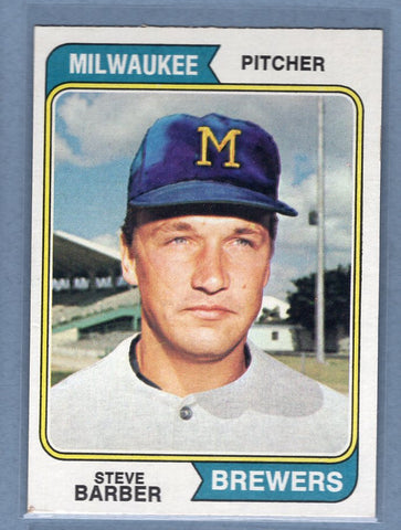 1974 Topps #631 Steve Barber Nm-Mt