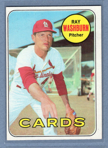 1969 Topps #415 Ray Washburn (d) EX-MT  GOWABB