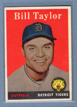 1958 Topps #389 Bill Taylor (b) EX  GO387