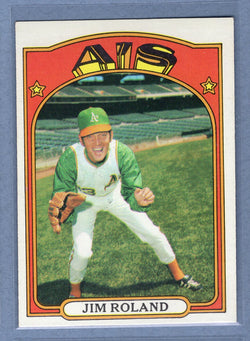 1972 Topps #464 Jim Roland EX-MT  GO483