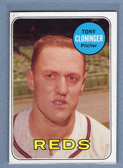 1969 Topps #492 Tony Cloninger (a) EX  GO577