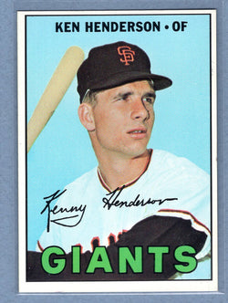 1967 Topps #383 Ken Henderson EX-MT  GO263