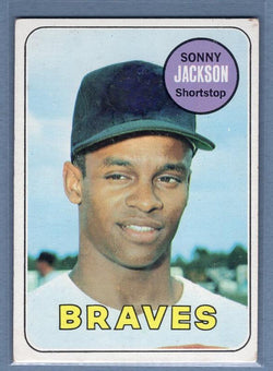 1969 Topps 53 Sonny Jackson VG-EX SET BREAK