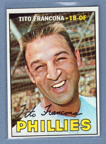 1967 Topps #443 Tito Francona (c) EX-MT   GO340