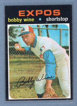 1971 Topps #171 Bobby Wine  (b) EX-MT  GO340