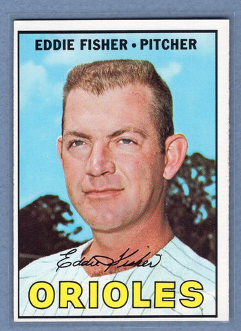 1967 Topps #434 Eddie Fisher EX-MT  GO390