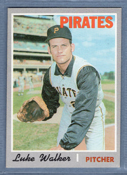 1970 Topps #322 Luke Walker  EX-MT  SB2