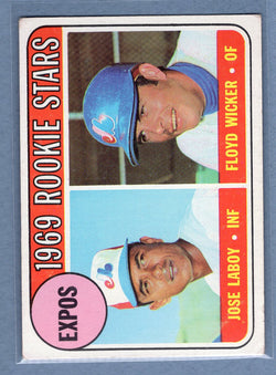 1969 Topps #524 Expos Rookies EX  GO350