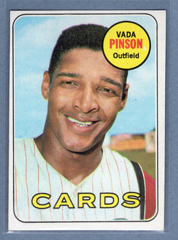 1969 Topps #160 Vada Pinson (a) EX-MT  GO700