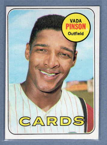 1969 Topps #160 Vada Pinson (a) EX-MT  GO700
