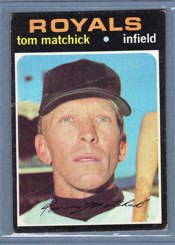 1971 Topps #321 Tom Matchick  G-VG  SB1