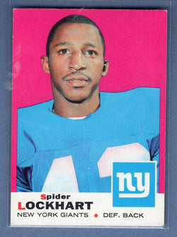 1969 Topps #37 Spider Lockhart EX  GO257