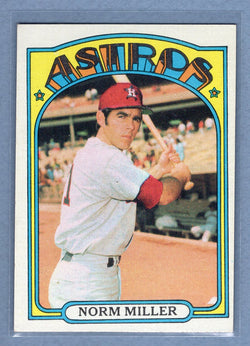1972 Topps #466 Norm Miller EX-MT  GO483