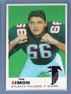 1969 Topps #184 Jim Simon  EX  GO801