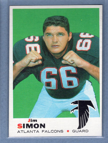 1969 Topps #184 Jim Simon  EX  GO801