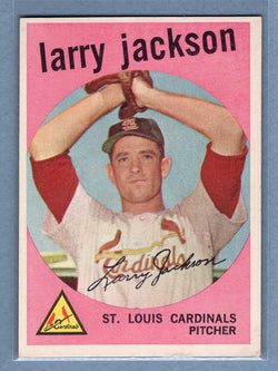 1959 Topps #399 Larry Jackson (a) VG   GO410