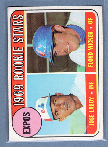 1969 Topps #524 Expos Rookies EX  GO350