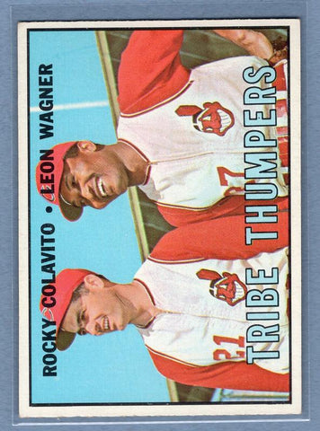 1967 Topps #109 Tribe Thumpers (Colavito, etc.) EX  GO446
