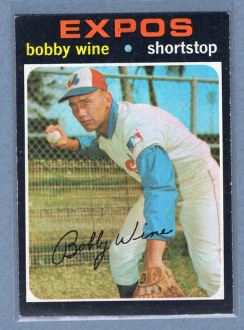 1971 Topps #171 Bobby Wine  (d) EX-MT  GO340