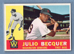 1960 Topps #271 Julio Becquer(a) EX   GO550