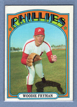 1972 Topps #357 Woody Fryman EX  GO500