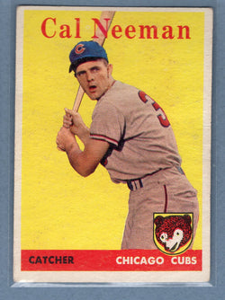 1958 Topps #33 Cal Neeman (c) VG  GO501