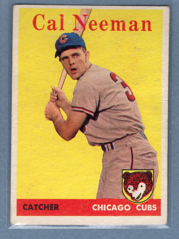 1958 Topps #33 Cal Neeman (c) VG  GO501