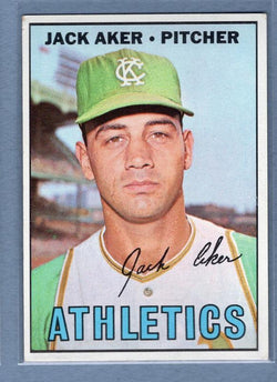 1967 Topps #110 Jack Aker EX  GO446