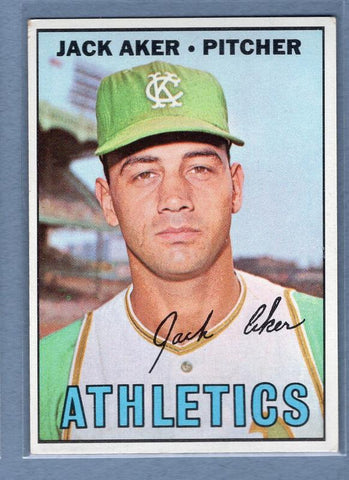 1967 Topps #110 Jack Aker EX  GO446