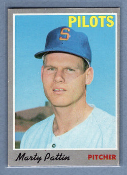 1970 Topps #31 Marty Pattin  EX-MT  GO450