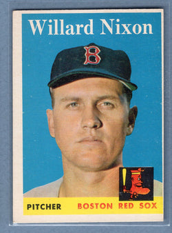1958 Topps #395 Willard Nixon (b) EX  GO387