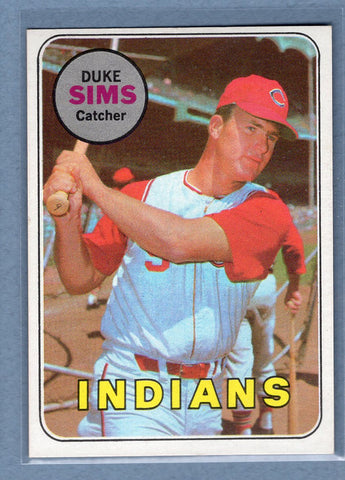 1969 Topps #414 Duke Sims EX-MT  GO477