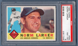1960 Topps #394 Norm Larker (20817346) PSA 8