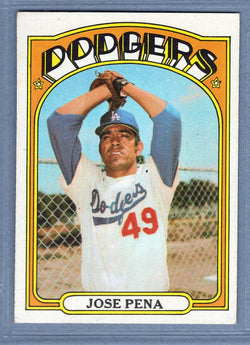1972 Topps #322 Jose Pena EX   GO464