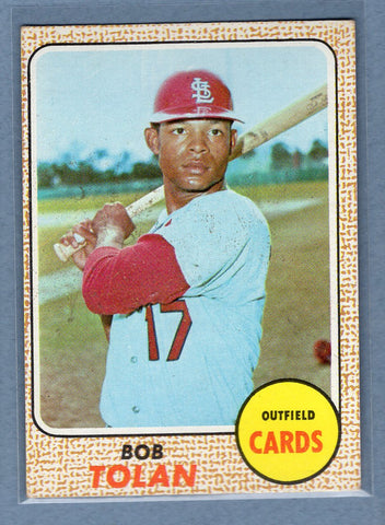 1968 Topps #84 Bob Tolan (st) (c)  VG  GO550