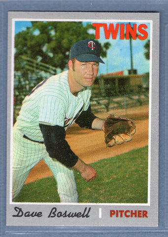 1970 Topps #325 Dave Boswell  EX-MT  SB1