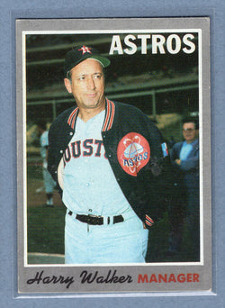 1970 Topps #32 Harry Walker  EX-MT  GO450
