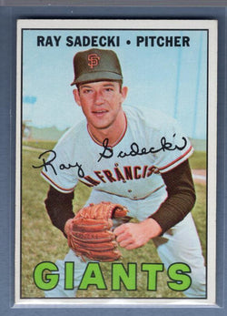 1967 Topps #409 Ray Sadecki EX-MT  GO410